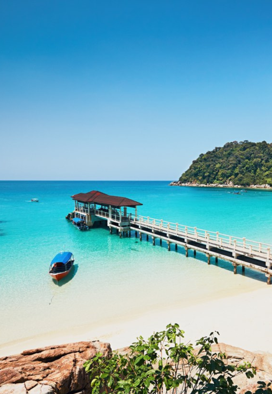 Sandy Beach in Langkawi, Malaysia